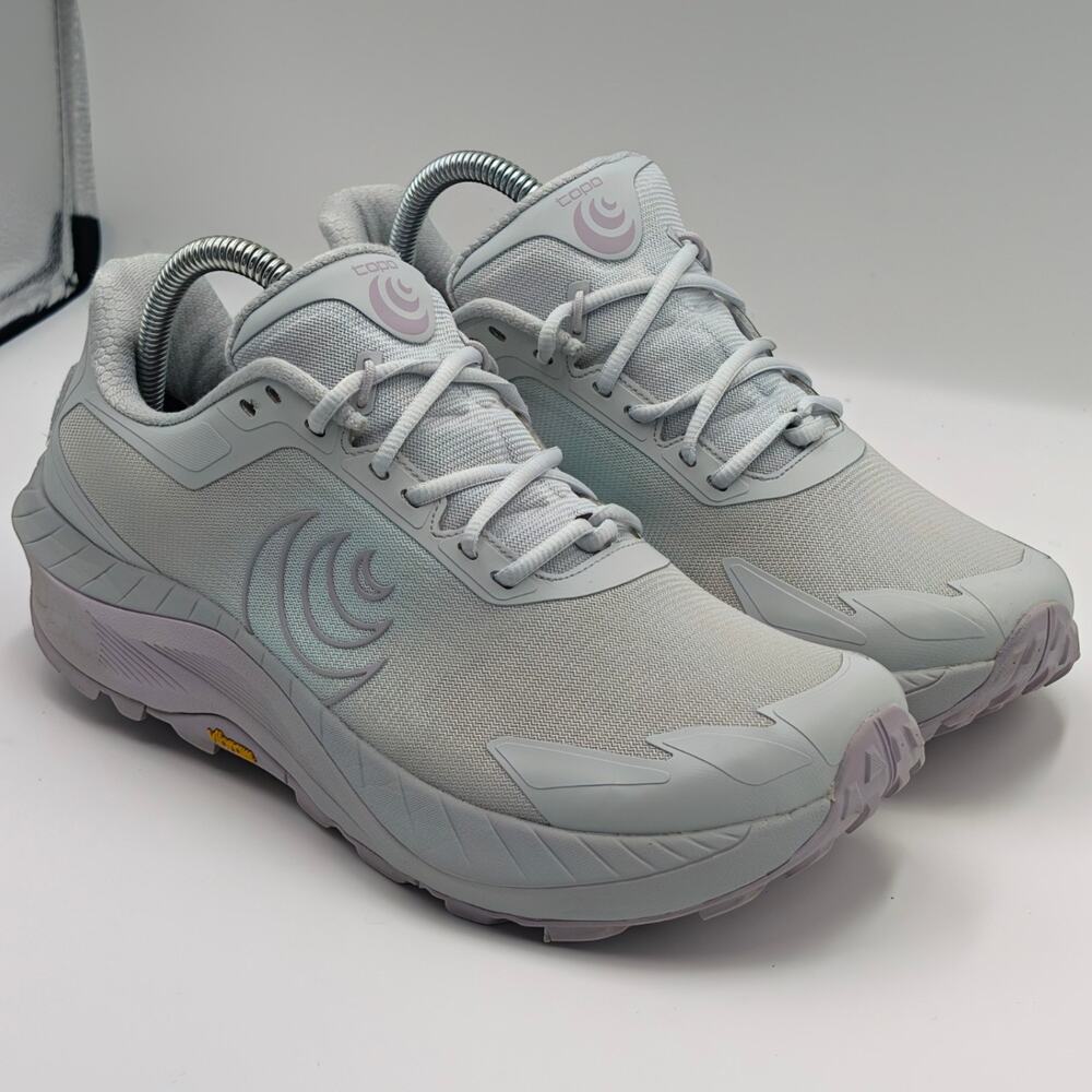 Topo MTN Racer 4 Grey Purple Trail Womens 9.5 (UK 7.5) Running Shoes